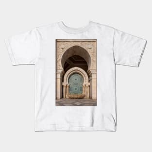 Fountain in Casablanca, Morocco Kids T-Shirt